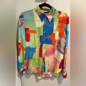 Robert Graham Silk Blouse